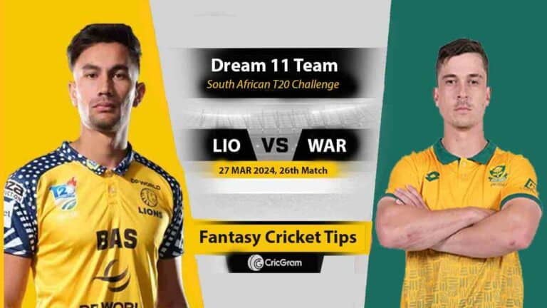 LIO vs WAR 26th, South African T20 Challenge