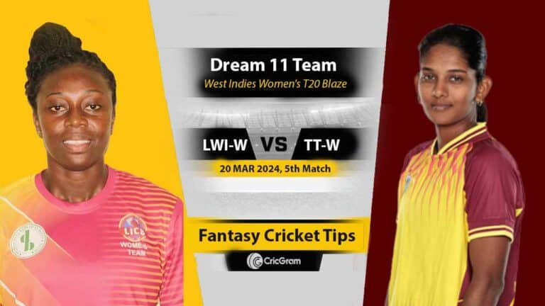 LWI-W vs TT-W 5th, West Indies Women's T20 Blaze