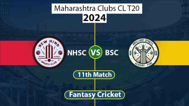 NHSC vs BSA 11th Maharashtra Clubs CL T20