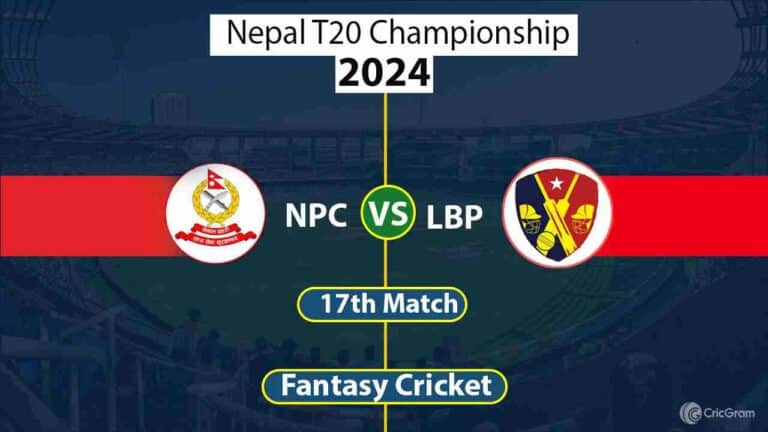 NPC vs LBP 17TH Nepal T20 Championship