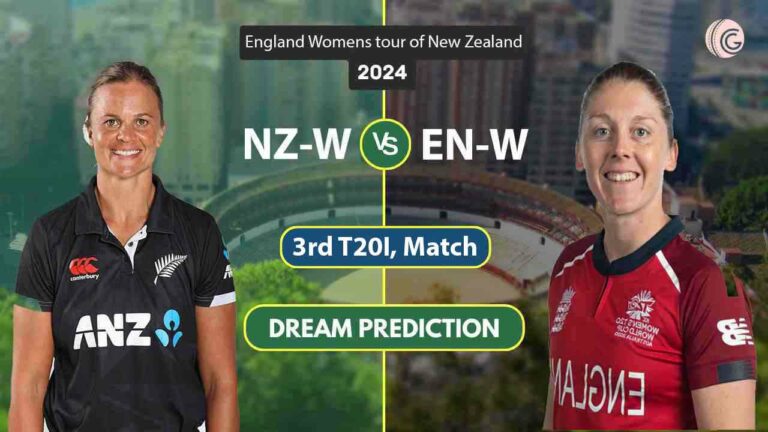 NZ-W vs EN-W Dream11 Prediction, 3rd T20 Match, Dream Team