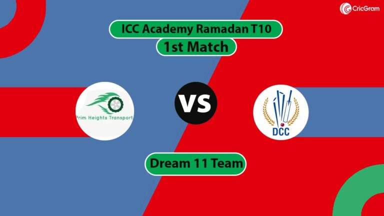 PHT vs DCS 1st, ICC Academy Ramadan T10
