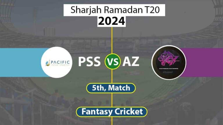 PSS vs AZ 5th, Sharjah Ramadan T20