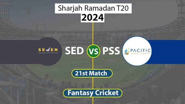 SVD vs PSS 21st Sharjah Ramadan T20 2024
