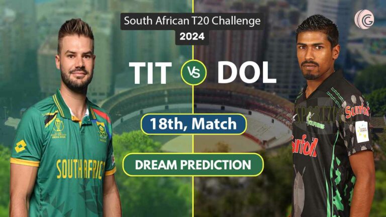 TIT vs DOL 18th, South African T20 Challenge