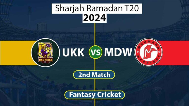 UKK vs MDW 2nd, Sharjah Ramadan T20