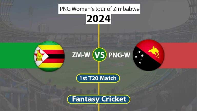 ZM-W vs PNG-W 1st T20 PNG Women's tour of Zimbabwe 2024