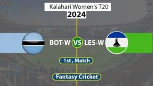 BOT-W vs LES-W Dream 11 Team, 1st Kalahari Women's T20
