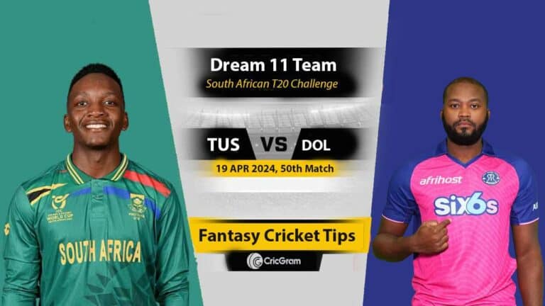 DOL vs TUS Dream 11 Team, 50th South African T20 Challenge 2024