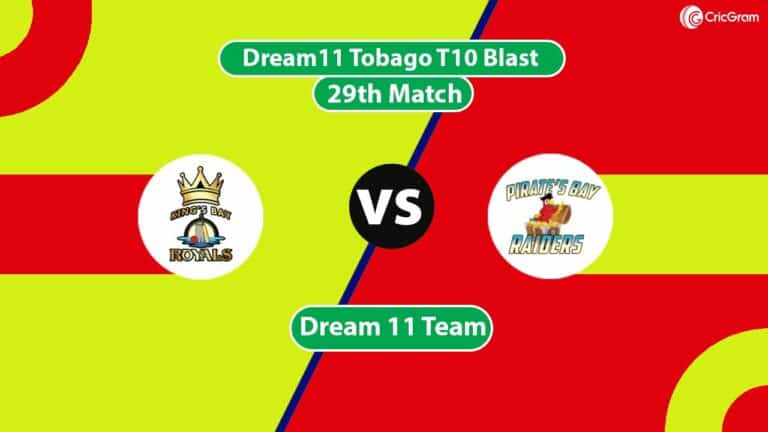 KBR vs PBR Dream 11 Team, 29th Dream11 Tobago T10 Blast