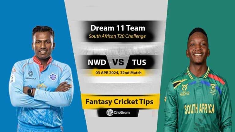 NWD vs TUS Dream 11 Team, 32nd South African T20 Challenge