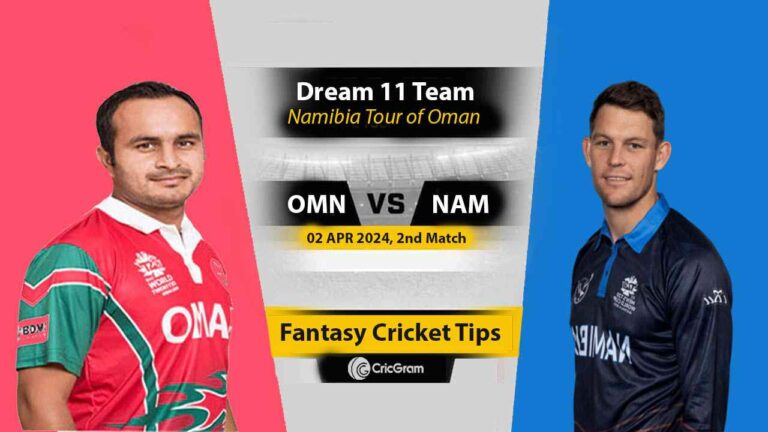 OMN vs NAM Dream 11 Team 2nd T20 Namibia Tour of Oman 2024