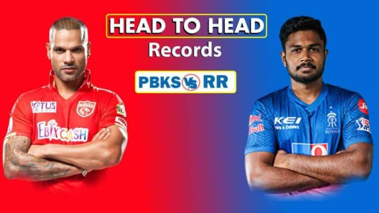 PBKS vs RR Head to Head