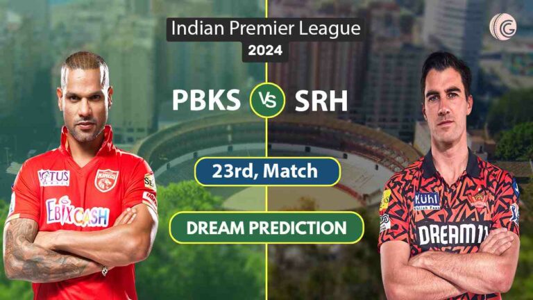 PBKS vs SRH Dream 11 Team, 23rd Match, IPL 2024