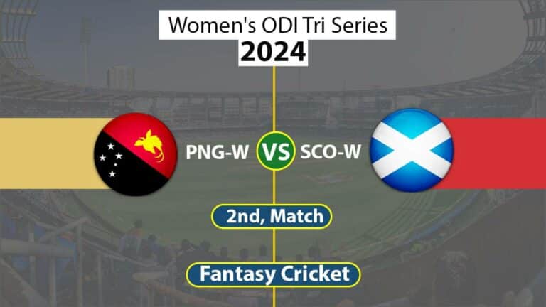 PNG-W vs SCO-W Dream 11 Team 2nd Women's ODI Tri Series