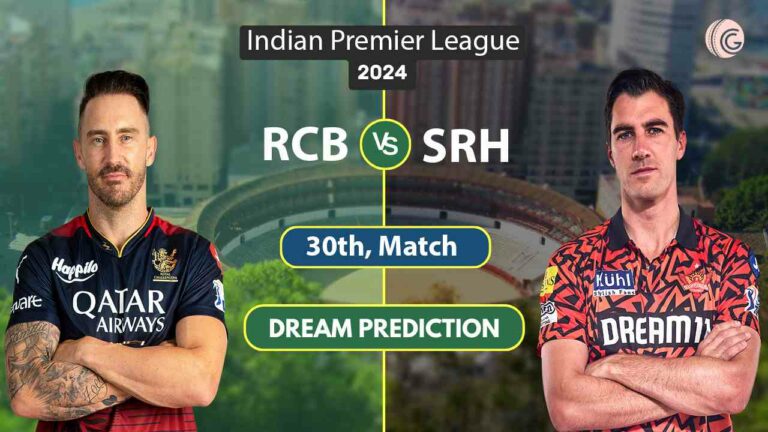 RCB vs SRH Dream 11 Team, 30th Match IPL 2024