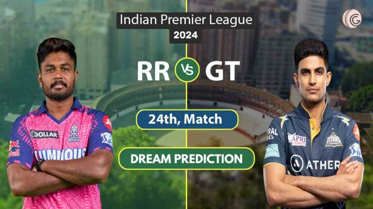 RR vs GT Dream 11 Team 24th Match IPL 2024