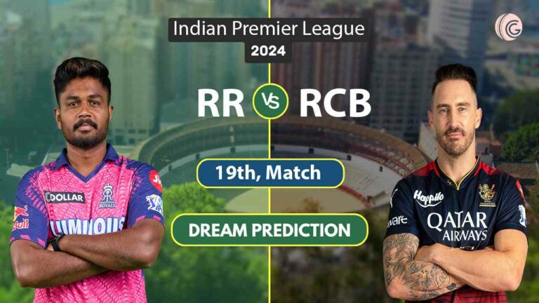 RR vs RCB Dream 11 Team,19th IPL 2024