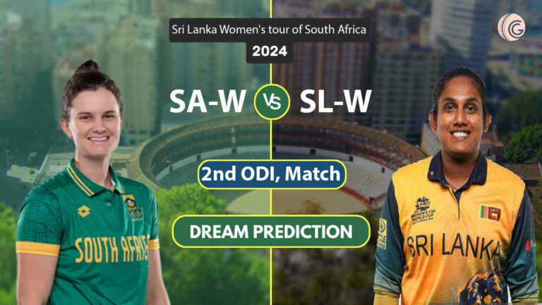 SA-W vs SL-W Dream 11 Team, 2nd ODI Sri Lanka Women's Tour of South Africa 2024