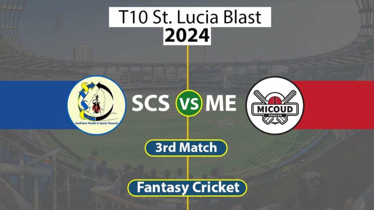 SSCS vs ME Dream 11 Team, 3rd West Indies T10 St
