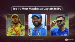 Top 10 Most Matches as Captain in IPL