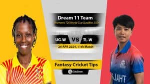 UG-W vs TL-W Dream11 Prediction 11th Match
