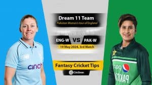 EN-W vs PK-W Dream 11 Team, 3rd T20I Pakistan Women's tour of England