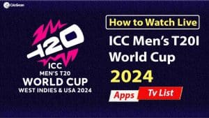 ICC T20I World Cup 2024 FREE Live Streaming Apps