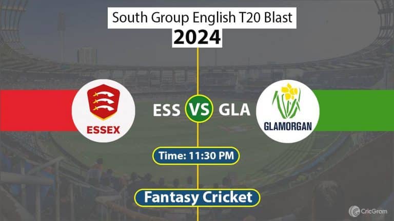 ESS vs GLA Dream 11 Team, South Group English T20 Blast