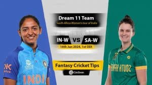 IN-W vs SA-W Dream 11 Team, 1st ODI South Africa Women's tour of India 2024