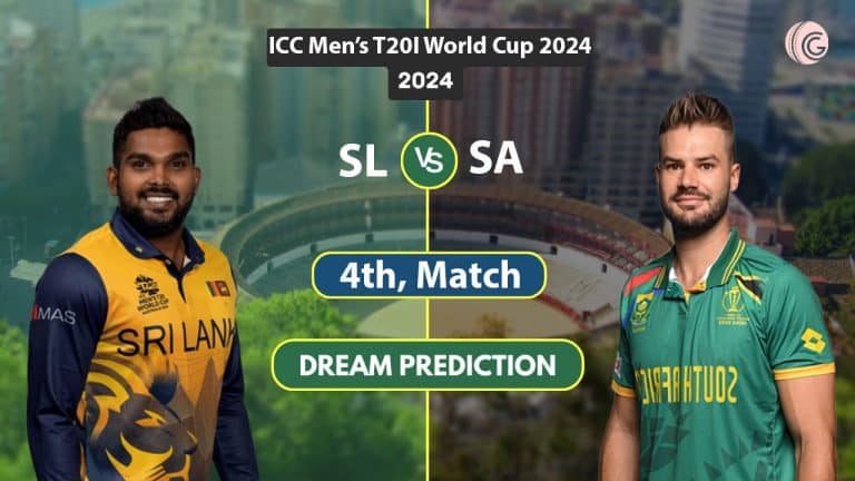 SL vs SA Dream 11 Team, 4th T20I World Cup