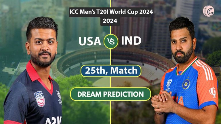 USA vs IND Dream 11 Team, 25th T20I World Cup 2024