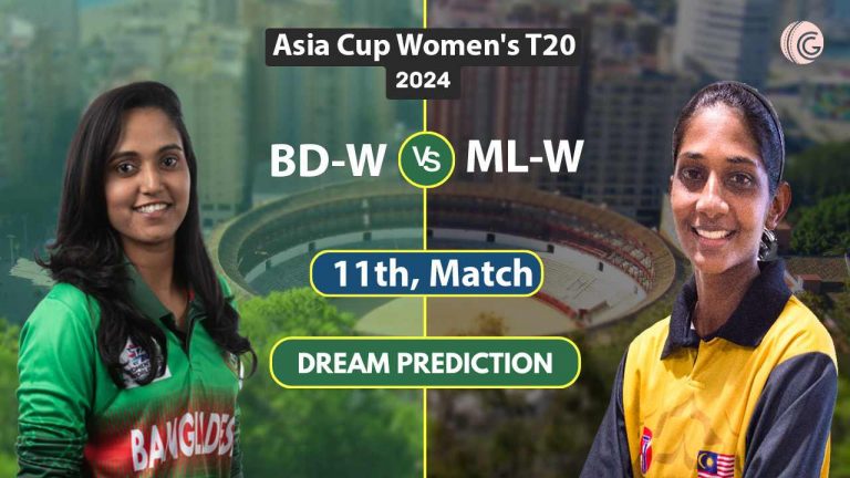 BD-W vs ML-W Dream 11 Team, 11th Asia Cup Women's T20 2024