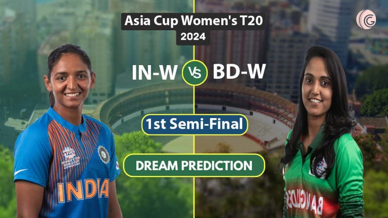 IN-W vs BD-W Dream 11 Team, 1st Semi-Final Asia Cup Women's T20 2024