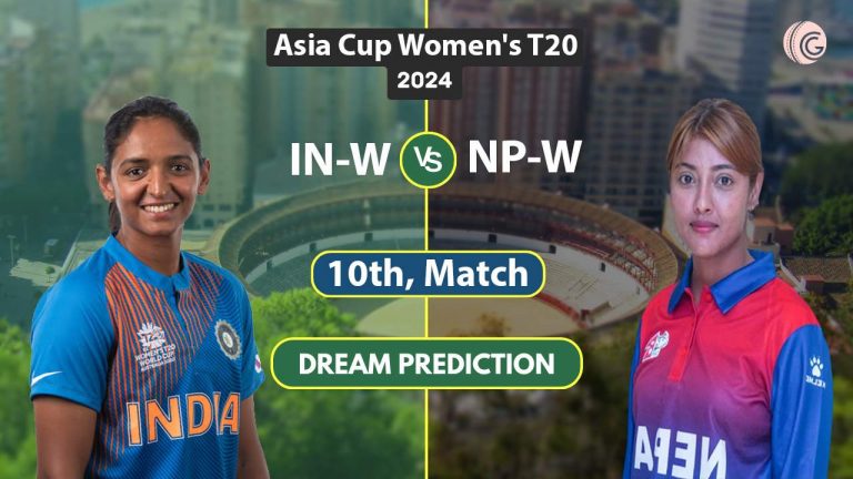 IN-W vs NP-W Dream 11 Team, 10th Asia Cup Women's T20 2024