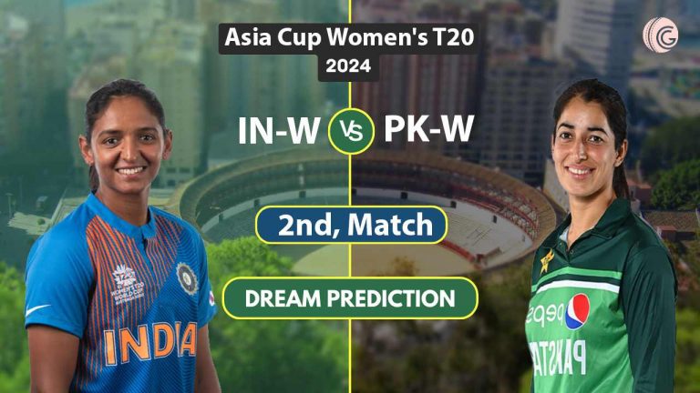 IN-W vs PK-W Dream 11 Team, 2nd T20I Asia Cup Women's T20