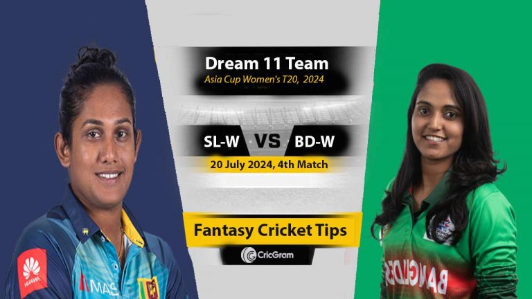 SL-W vs BD-W Dream 11 Team, 4th Asia Cup Women's T20 2024