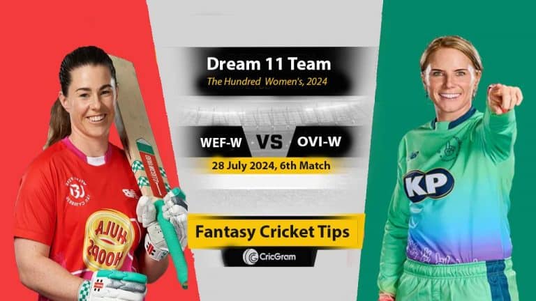 WEF-W vs OVI-W Dream 11 Team, 6th The Hundred Women's 2024